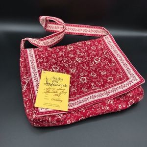 Cute handcrafted quilted letter bag/shoulder bag.